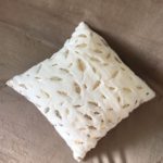coussin blanc