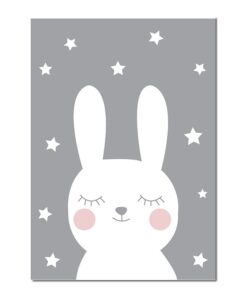 affiche lapin