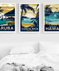 affiche retro vintage