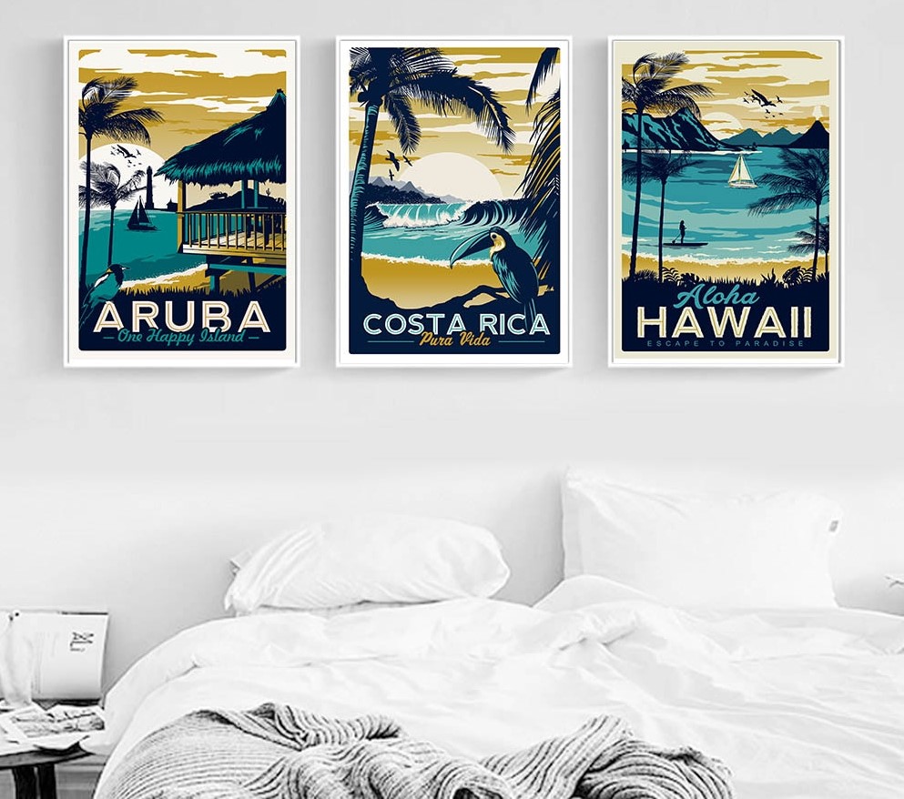 affiche retro affiche retro vintage